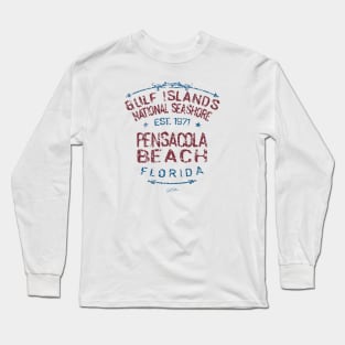 Pensacola Beach, FL, Gulf Islands National Seashore Long Sleeve T-Shirt